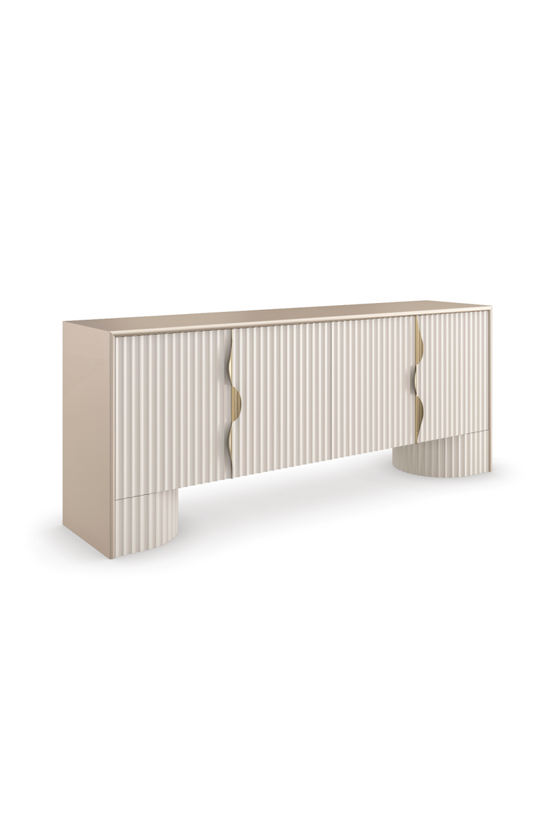 Neutral-Hued Modern Sideboard | Caracole Conrinthian | Oroatrade.com