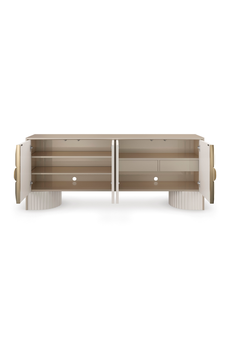 Neutral-Hued Modern Sideboard | Caracole Conrinthian | Oroatrade.com