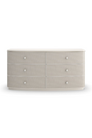 Cream Linen 6-Drawer Dresser | Caracole Lyon | Oroatrade.com
