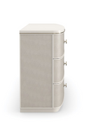 Cream Linen 6-Drawer Dresser | Caracole Lyon | Oroatrade.com