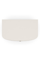 Cream Linen 3-Drawer Nightstand | Caracole Lyon | Oroatrade.com