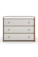 Sycamore Panel 3-Drawer Nightstand | Caracole Avignon | Oroatrade.com