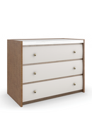 Sycamore Panel 3-Drawer Nightstand | Caracole Avignon | Oroatrade.com