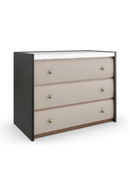 Burnished Adobe 3-Drawer Nightstand | Caracole Avignon | Oroatrade.com