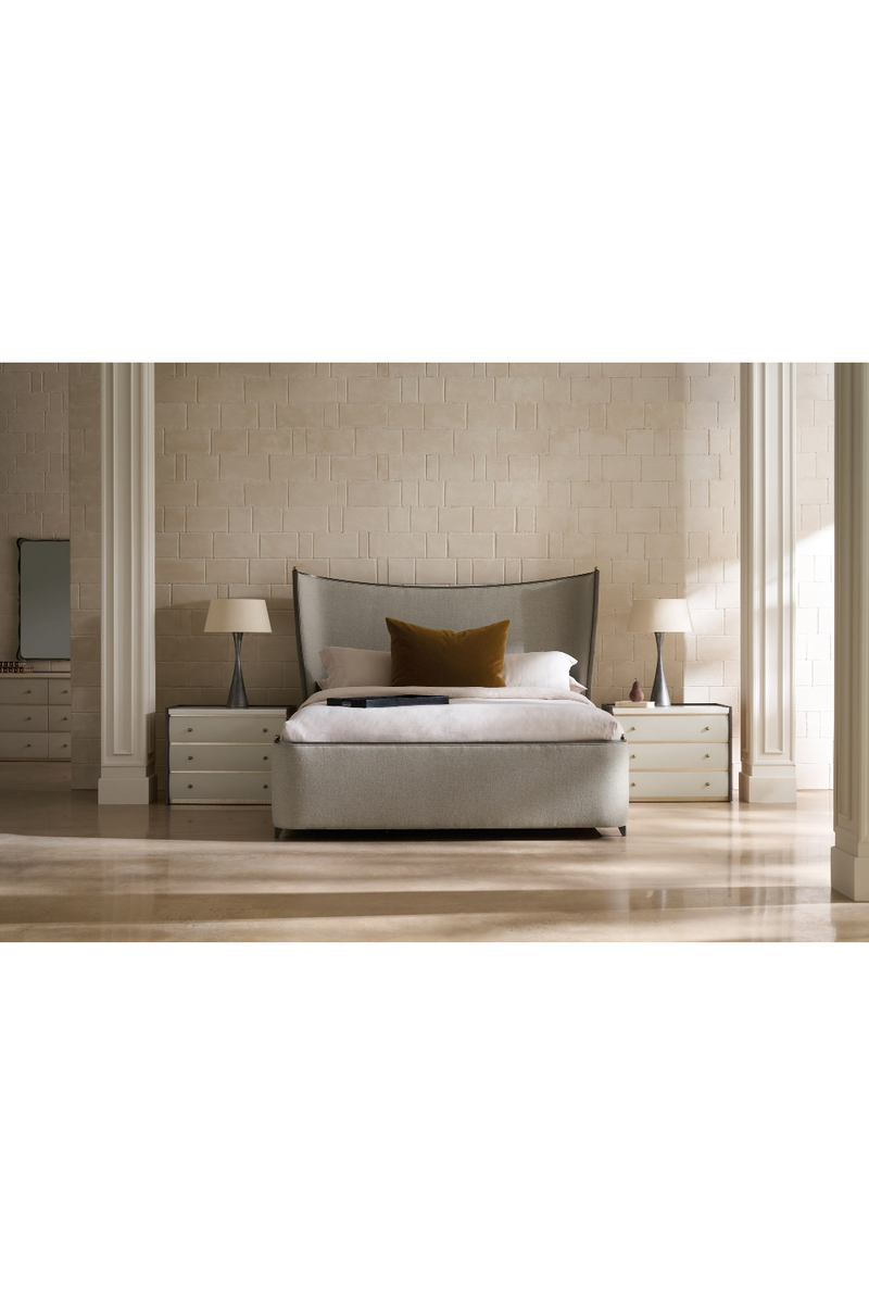 Burnished Adobe 3-Drawer Nightstand | Caracole Avignon | Oroatrade.com