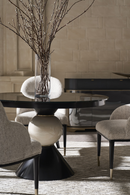 Black Glass Dining Table | Caracole Chalice | Oroatrade.com