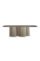 Smoked Bronze Dining Table | Caracole Aphelion | Oroatrade.com