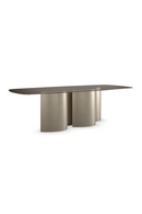 Smoked Bronze Dining Table | Caracole Aphelion | Oroatrade.com