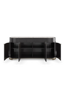 Silver 4-Door Sideboard | Caracole Glace | Oroatrade.com