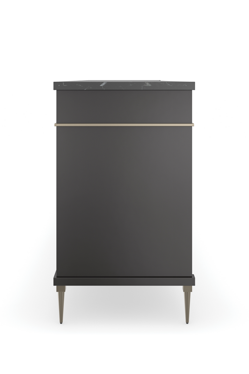 Black Marble Top Sideboard | Caracole Noir | Oroatrade.com