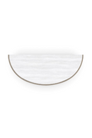 Gold Curved 2-Door Sideboard | Caracole Meridian | Oroatrade.com