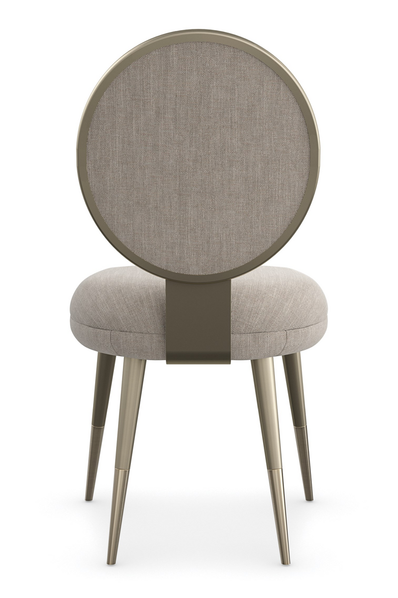 Beige Upholstered Dining Chair | Caracole Apollo | Oroatrade.com