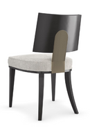 Black Bentwood Dining Chair (2) | Caracole Champagne | Oroatrade.com
