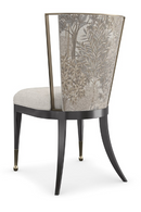 Ivory Linen-Blend Dining Chair | Caracole Astoria | Oroatrade.com