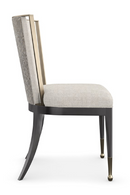Ivory Linen-Blend Dining Chair | Caracole Astoria | Oroatrade.com