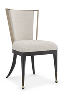 Ivory Linen-Blend Dining Chair | Caracole Astoria | Oroatrade.com