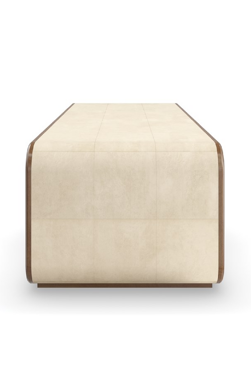 Ivory Parchment Coffee Table | Caracole Delano | Oroatrade.com