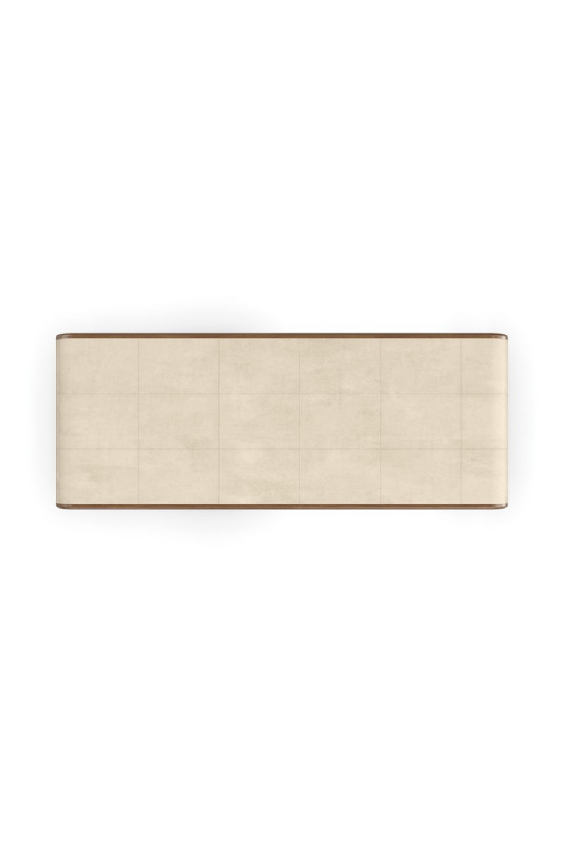 Ivory Parchment Coffee Table | Caracole Delano | Oroatrade.com