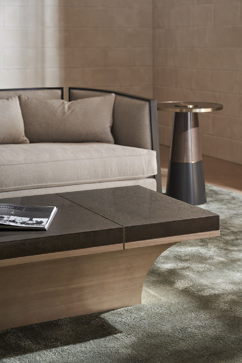 Koto Wood Base Cocktail Table | Caracole Full Break | Oroatrade.com