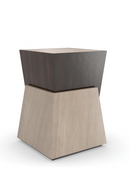 Two-Toned Cubist Side Table | Caracole Relativity | Oroatrade.com