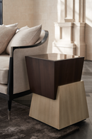 Two-Toned Cubist Side Table | Caracole Relativity | Oroatrade.com
