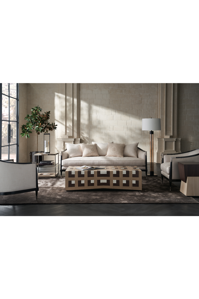 Two-Toned Cubist Side Table | Caracole Relativity | Oroatrade.com