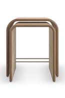 Ivory Parchment Nesting Tables (2) | Caracole Delano | Oroatrade.com