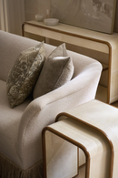 Ivory Parchment Nesting Tables (2) | Caracole Delano | Oroatrade.com