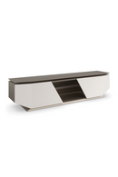 Metallic Modern Media Unit | Caracole Axis | Oroatrade.com