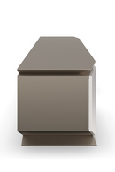 Metallic Modern Media Unit | Caracole Axis | Oroatrade.com