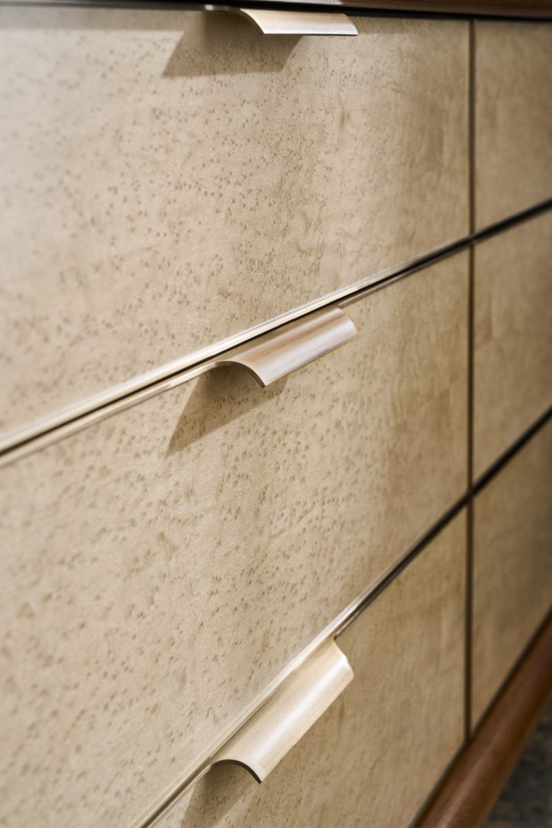 Suede Side 6-Drawer Dresser | Caracole Botero | Oroatrade.com