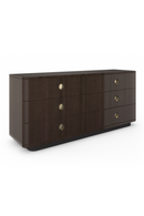 Dark Brown 6-Drawer Dresser | Caracole Bachelor | Oroatrade.com