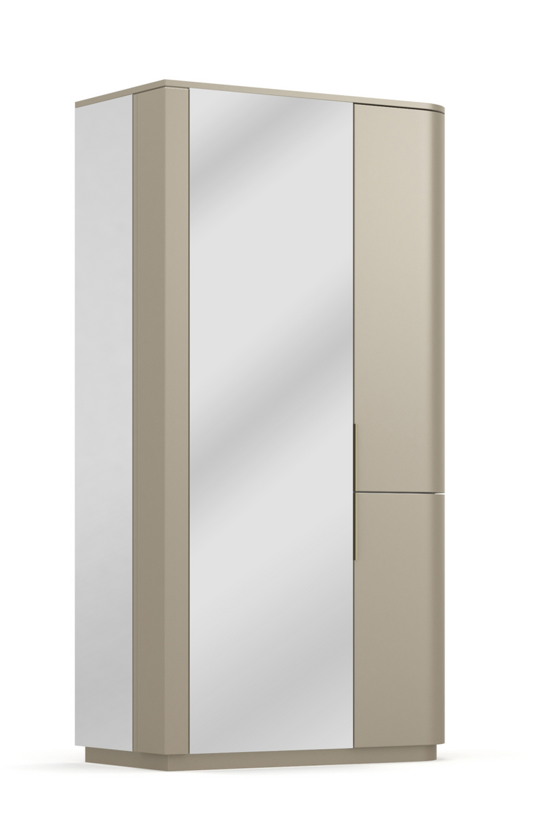 Silver Gloss Cabinet | Caracole Oblique | Oroatrade.com