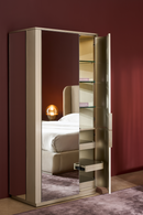 Silver Gloss Cabinet | Caracole Oblique | Oroatrade.com