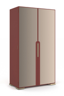 Bronze Mirror 2-Door Cabinet | Caracole Allure | Oroatrade.com