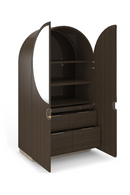 Arched 2-Door Cabinet | Caracole Gelee | Oroatrade.com