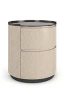 Round 2-Drawer Nightstand | Caracole Muse | Oroatrade.com