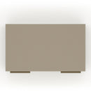 Silver 2-Drawer Nightstand | Caracole Oblique