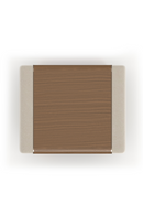 Suede Panel Nightstand | Caracole Botero | Oroatrade.com