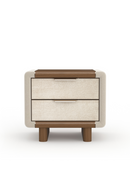 Suede Panel Nightstand | Caracole Botero | Oroatrade.com