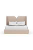 Ivory Velvet Bed | Caracole Oblique  | Oroatrade.com