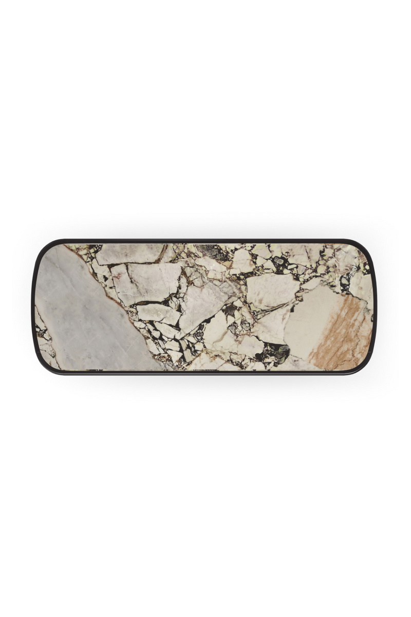 Glossy Stone Dining Table | Caracole Vena | Oroatrade.com