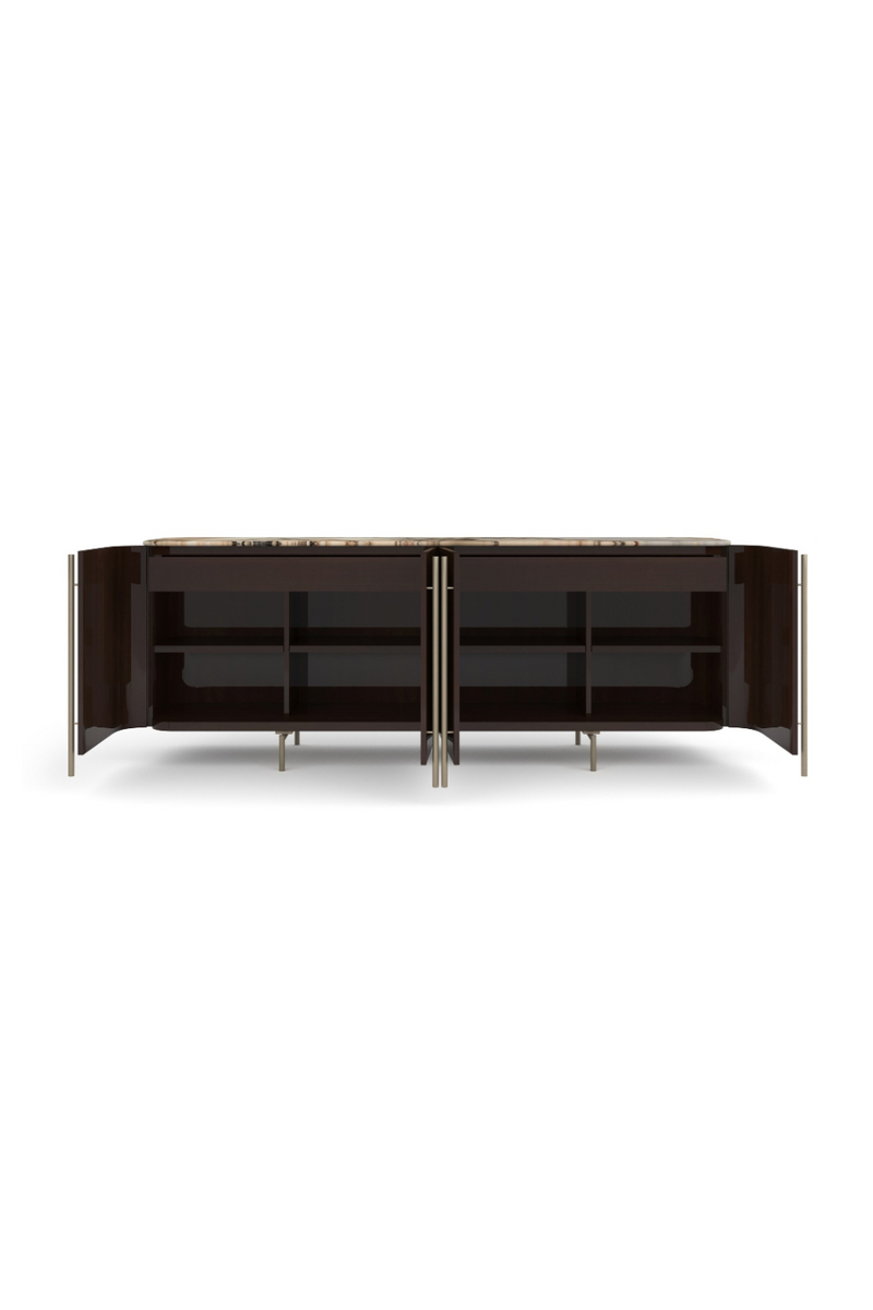 Oval 4-Door Sideboard | Caracole Vena | Oroatrade.com
