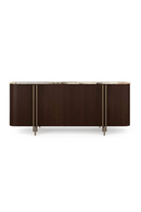 Oval 4-Door Sideboard | Caracole Vena | Oroatrade.com