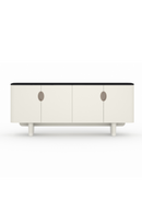 White 4-Door Sideboard | Caracole Paragon | Oroatrade.com