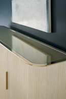 Fluted 4-Door Sideboard | Caracole Love | Oroatrade.com