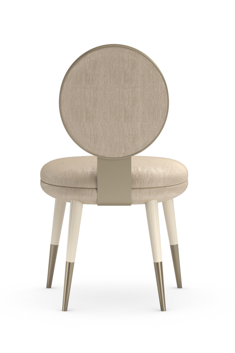 Light Gold Dining Chair | Caracole Apollo | Oroatrade.com