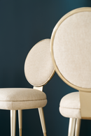 Light Gold Dining Chair | Caracole Apollo | Oroatrade.com