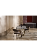 Open-Back Velvet Dining Chair | Caracole Gazelle | Oroatrade.com