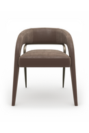 Open-Back Velvet Dining Chair | Caracole Gazelle | Oroatrade.com
